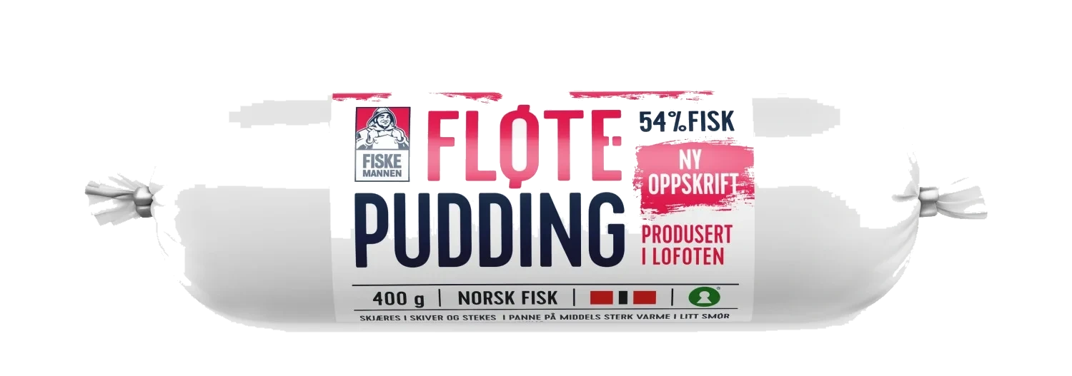 Fløtepudding Pølse 400g Fiskemannen