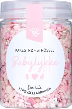 Kakestrø Baby Rosa Babylykke 85g Cacas