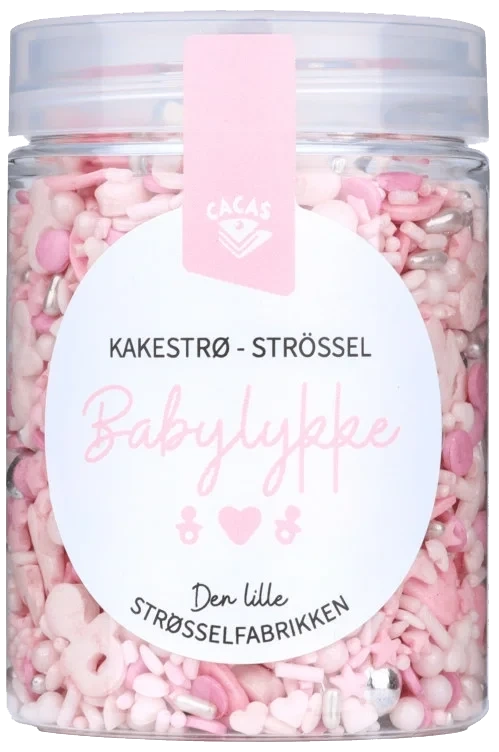 Kakestrø Baby Rosa Babylykke 85g Cacas