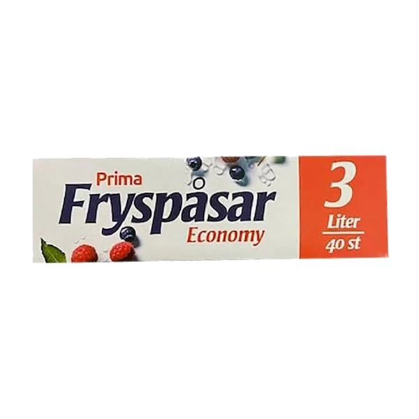 Fryseposer - 3 liter/40stk