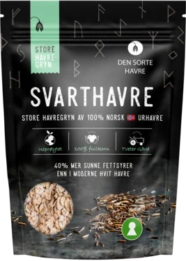 Havregryn Store 500g Den Sorte Havre