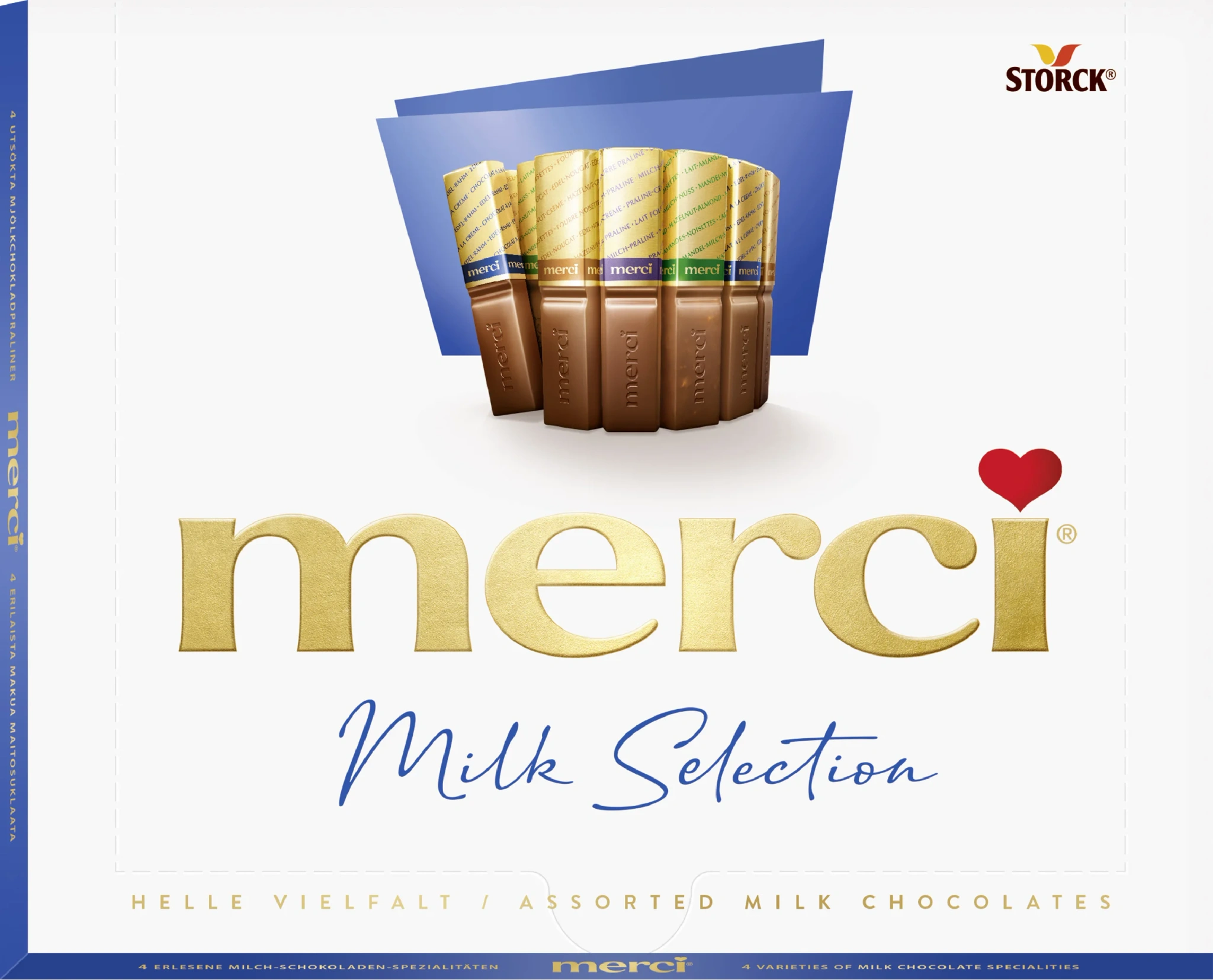 Merci Chokladask Blå