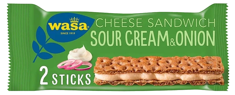 Wasa Sandwich Sour Cream 33g