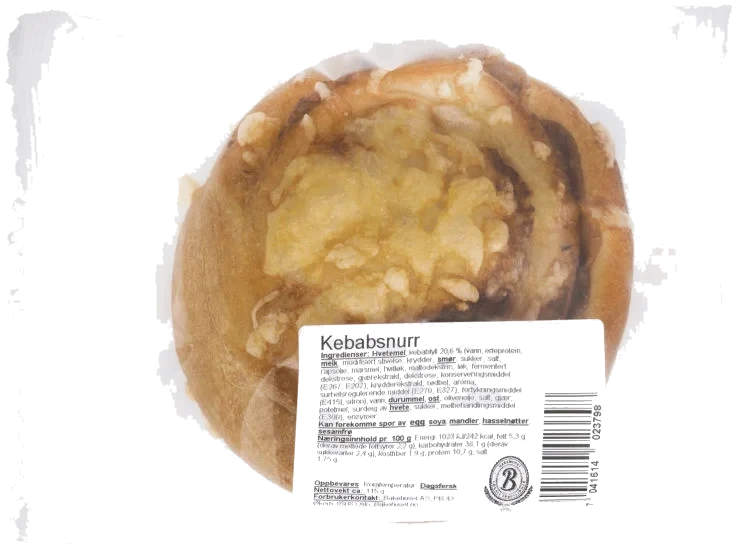 Kebabsnurr 115g Emballert