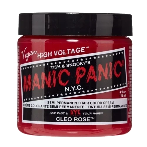 Manic Panic Semi-Permanent Hair Color Cream Cleo Rose