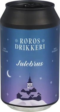 Julebrus 0,33l boks Røros Mineralvann