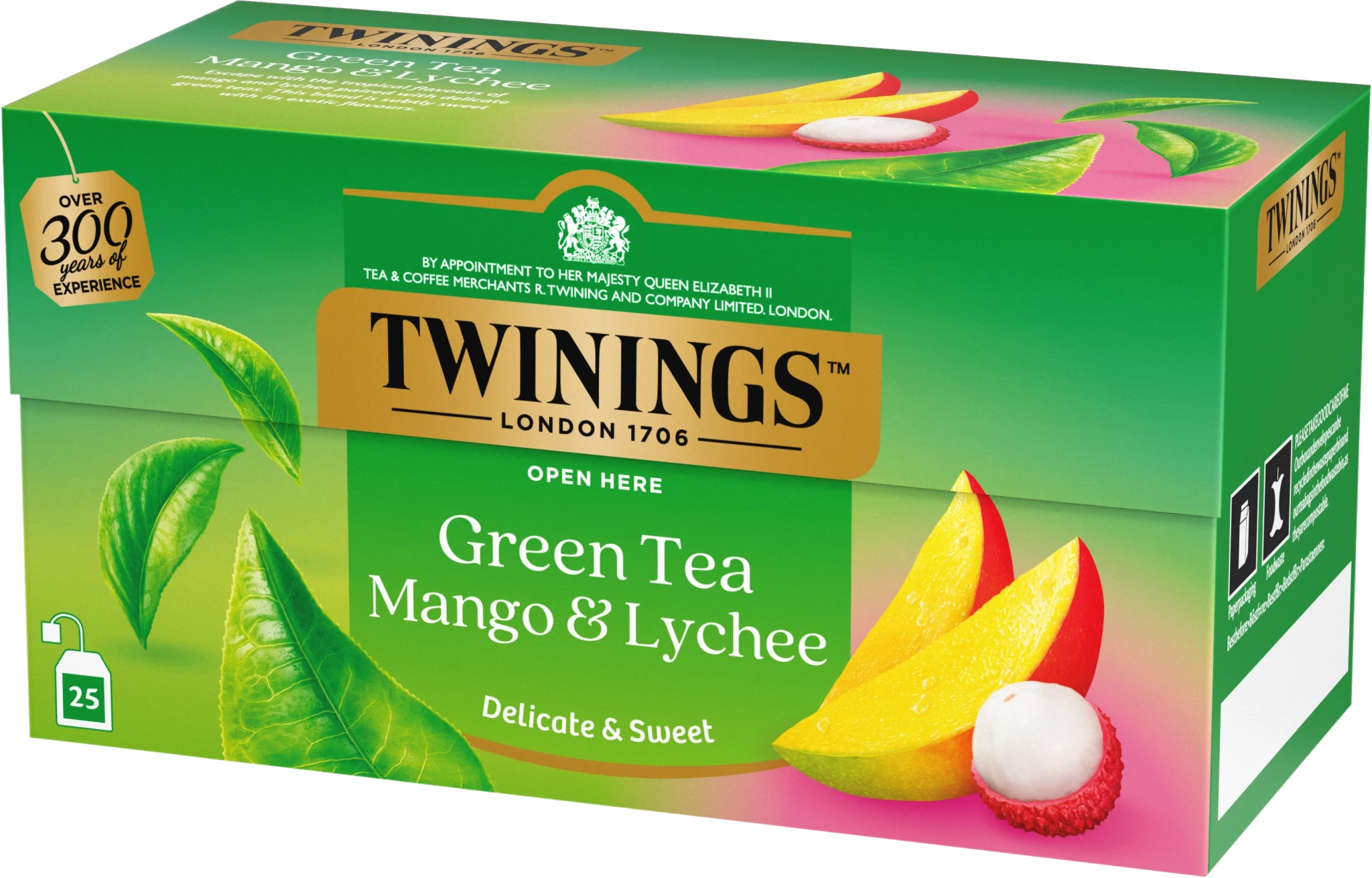 Grönt te Mango & Lychee 25-pack