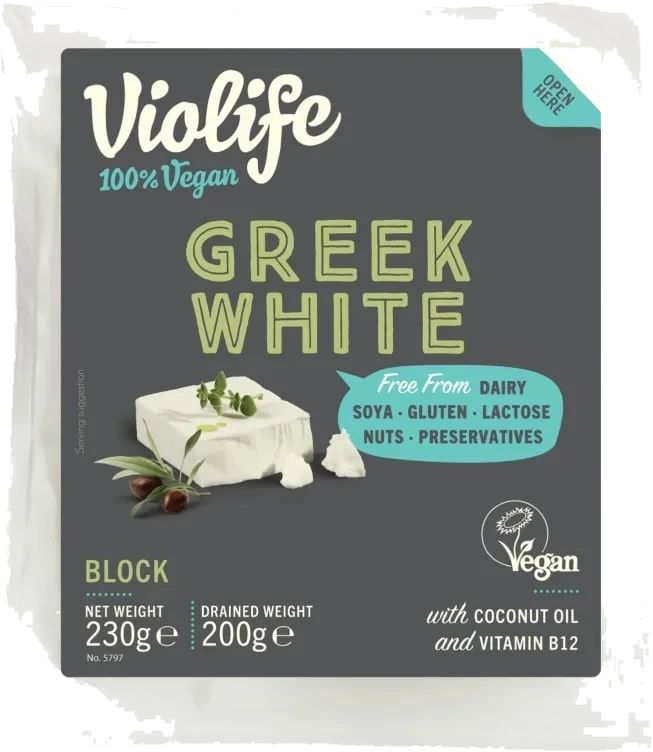 Block Greek White Vegan