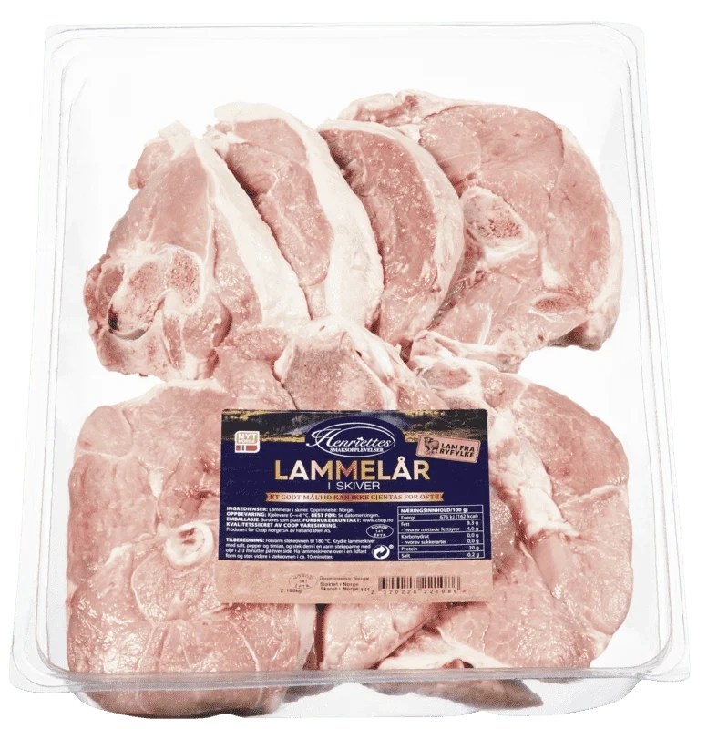 Henriettes Skivede Lammelår 2,5kg