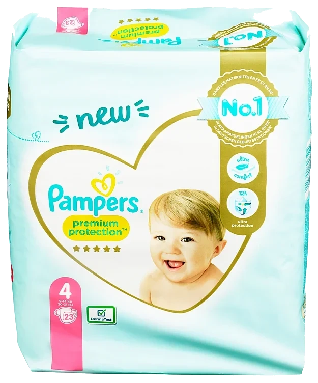 Pampers Premium Protect S4 9-14kg 23stk