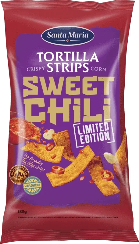 Santa Maria Strips Chili 185g