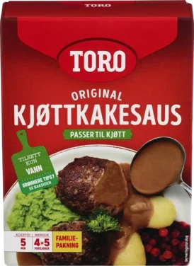 Toro Kjøttkakesaus Familiepk 4x45g