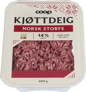 Kjøttdeig 400g Coop