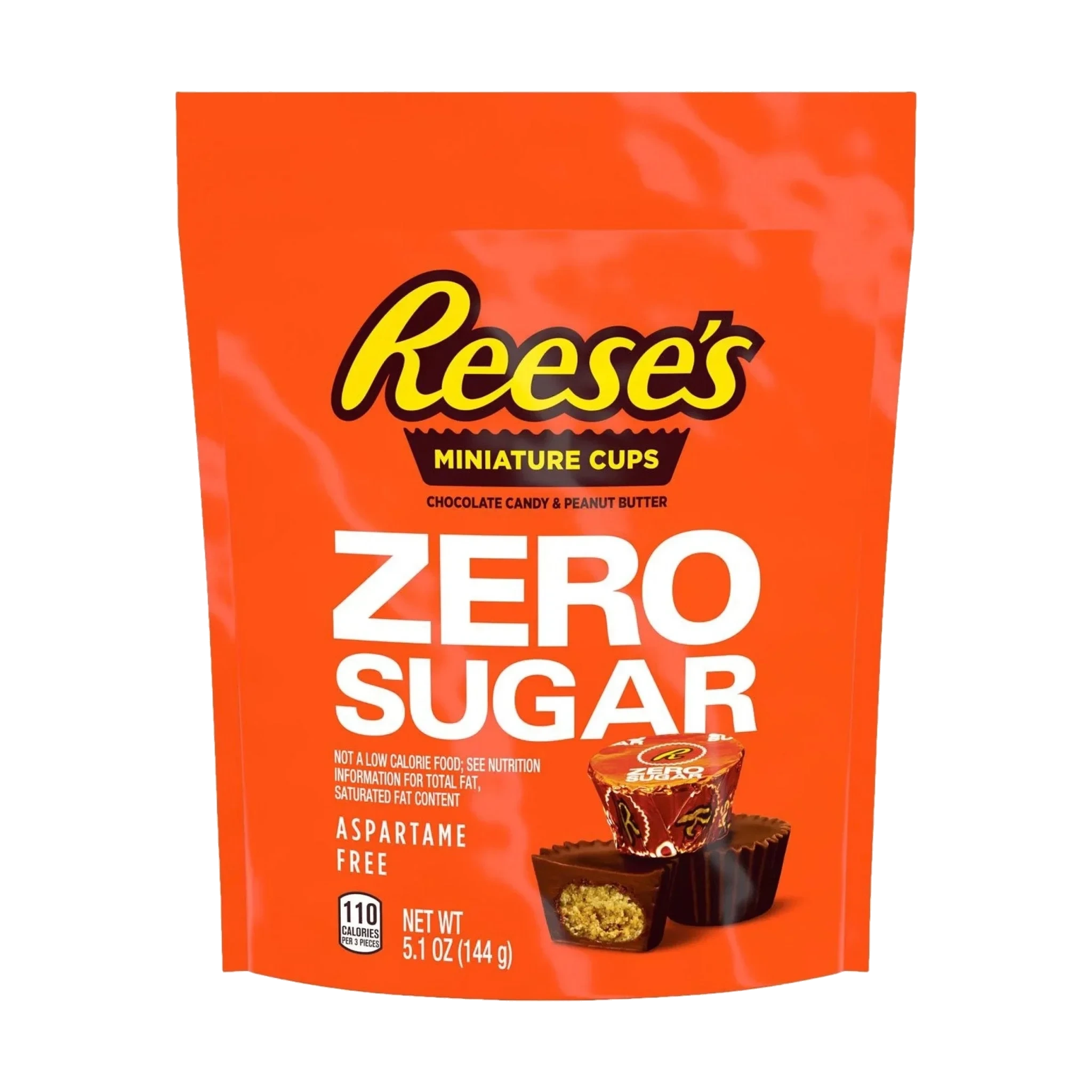 Reese's Zero Sugar Peanut Butter Miniature Cups 144 g Datovare