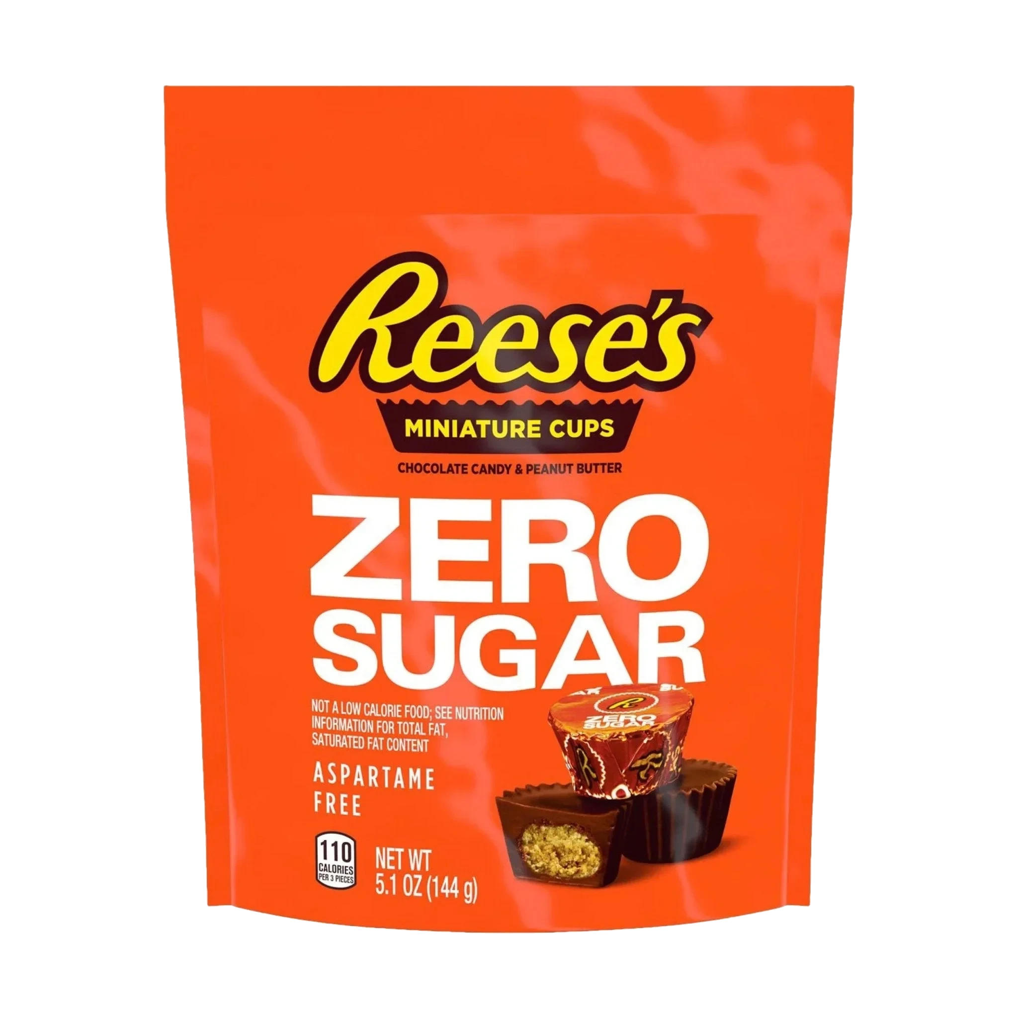 Reese's Zero Sugar Peanut Butter Miniature Cups 144 g Datovare