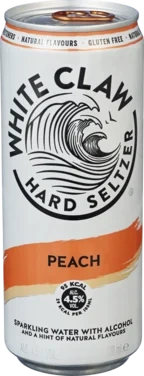 Hard Seltzer Peach 0,33l boks White Claw