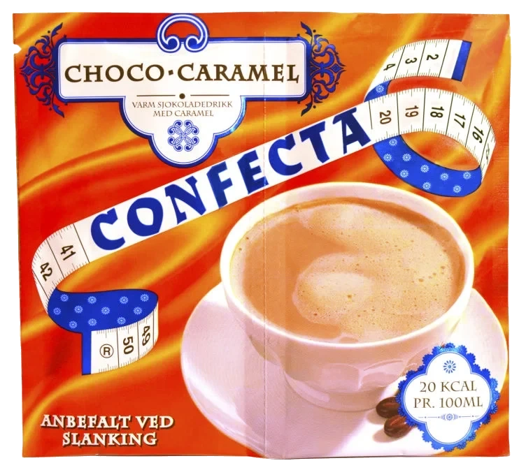 Choco-Caramell Lavkalori 2pos Confecta