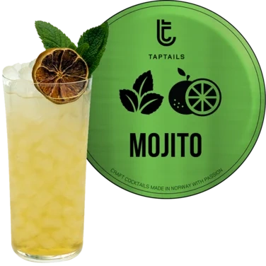 Taptails Mojito 8% Key Keg 20l