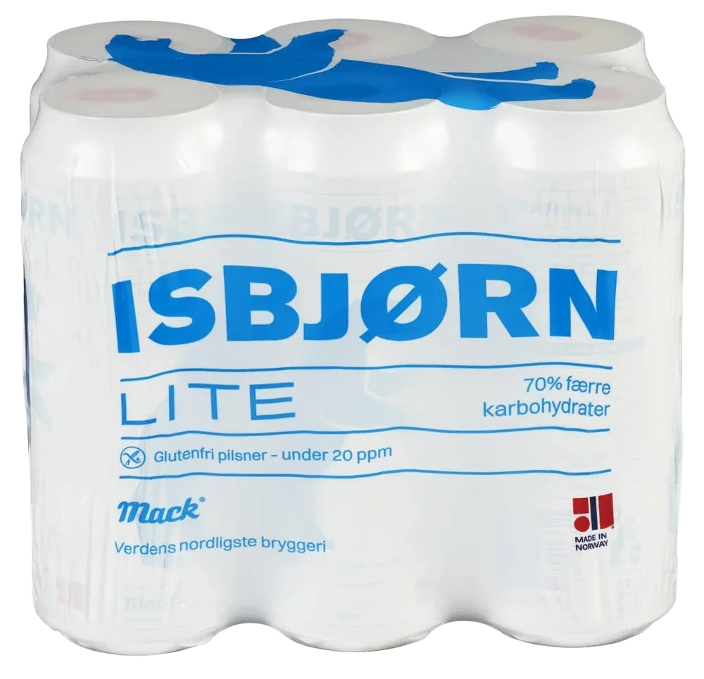 Isbjørn Lite 6 x 0,5l, 3 l