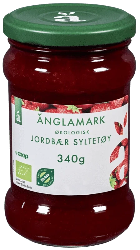 Änglamark Jordbærsyltetøy 340g