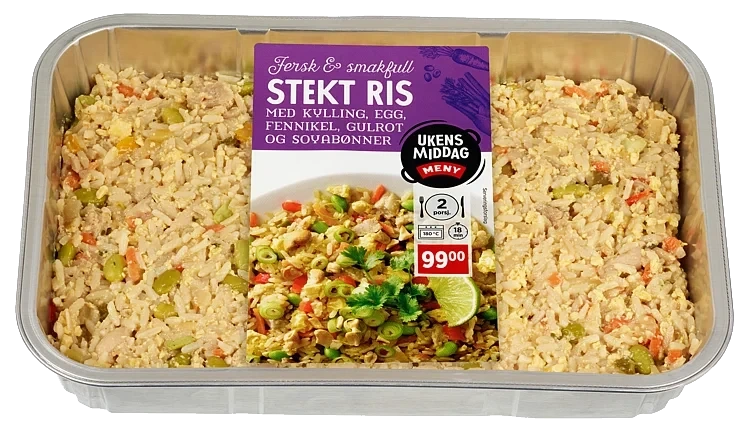 Stekt Ris 750g Meny