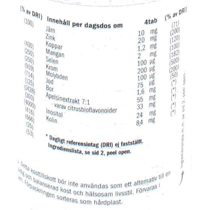 Tjej - Multivitamin