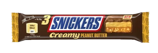 Snickers Creamy Peanut Butter 54,75g