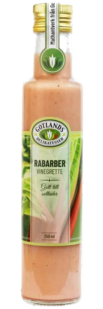 Rabarbervinegrette