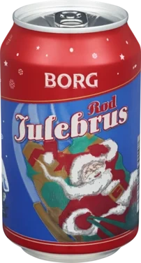 Borg Julebrus Rød 0.33l bx