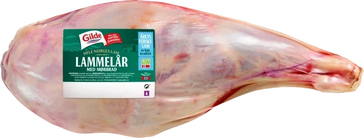 Gilde NG Lam Lår m/Kn m/Mørbrad 3,4kg Pk