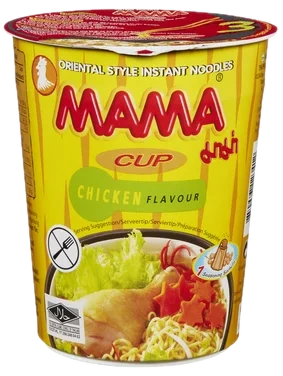 Mama Inst Noodles Cup Chicken Flavour 70g