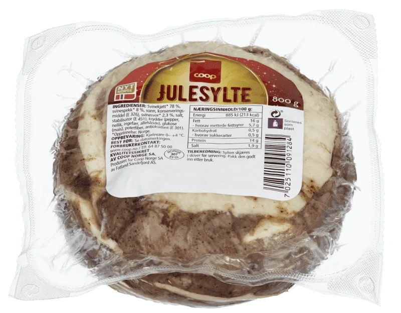 Coop Rund Sylte 800g