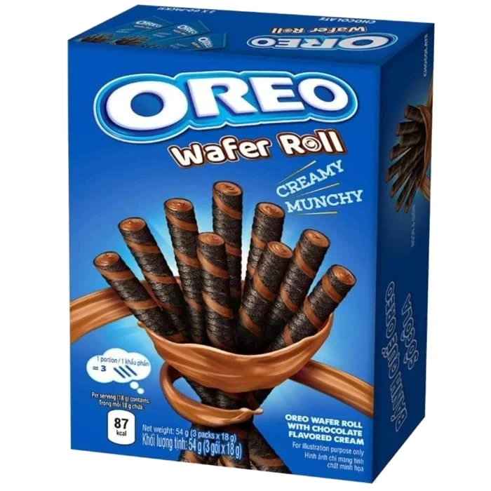 Oreo Wafer Roll Chocolate 54g