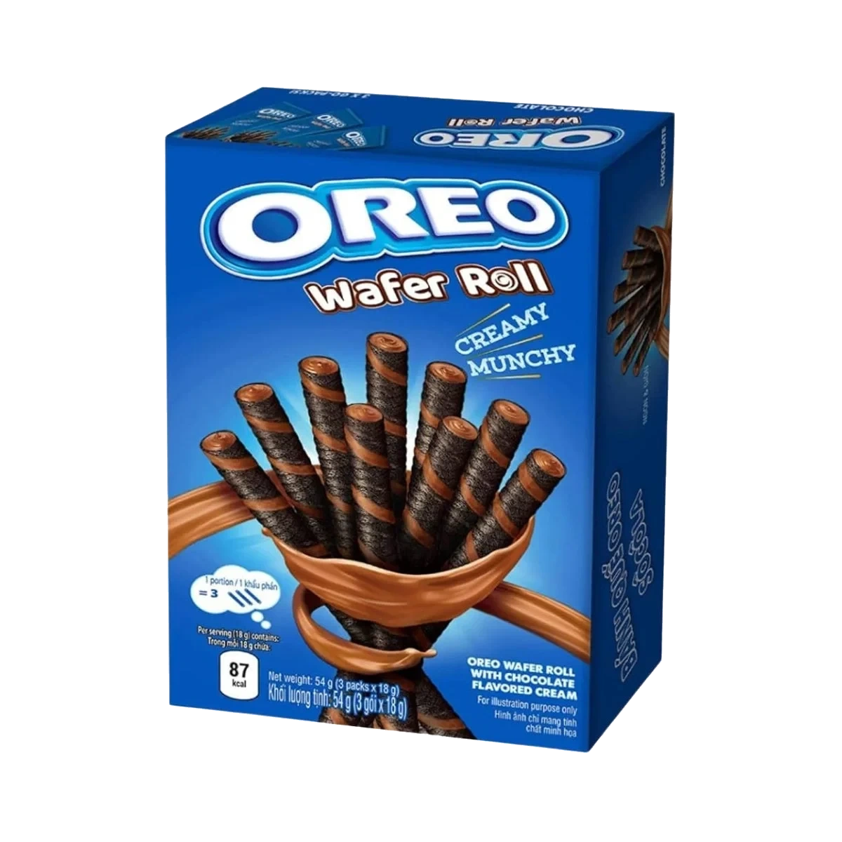 Oreo Wafer Roll Chocolate 54g