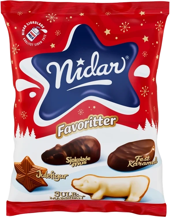 FAVORITTER JUL 225g nidar