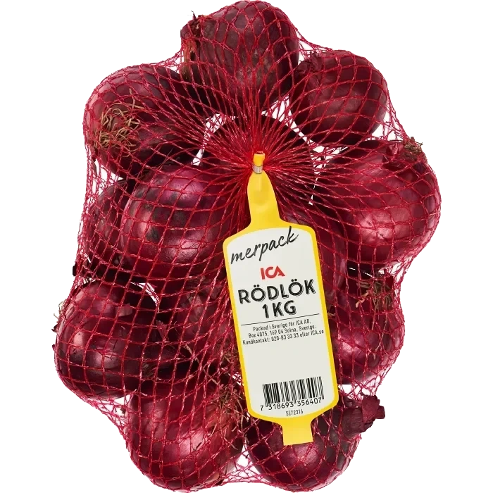 Rödlök 1kg Klass 1 ICA