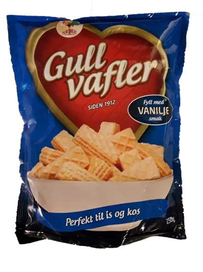 Gullvafler Vaniljesmak 250gr