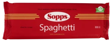 Spaghetti 800g Sopps