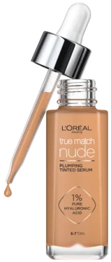 Loreal Paris True Match Nude Plumping Tinted Serum Tan 6-7