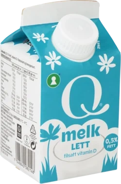 Q Lettmelk 0.5 % Fett 0.25l