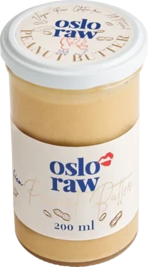 Oslo Raw Peanut Butter 200g