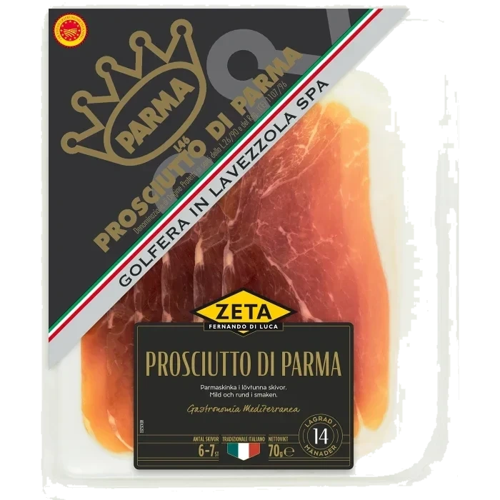 Skinka Lufttorkad Prosciutto Di Parma 70g Zeta