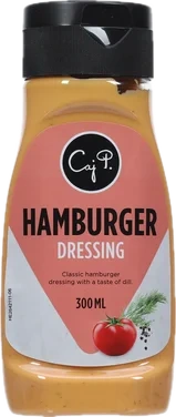Caj P. Hamburger Dressing 300ml