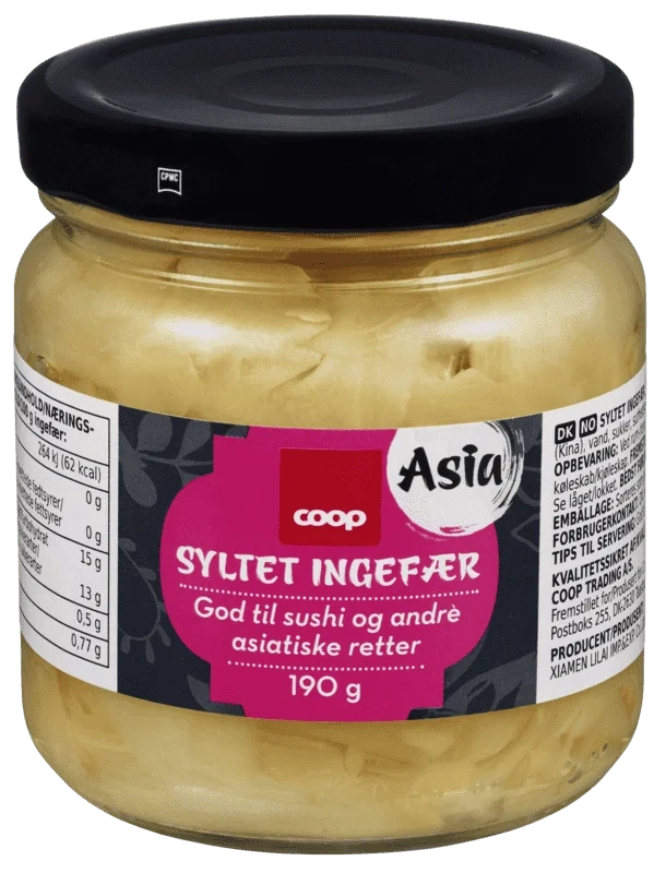 Coop Sushi Ingefær 190g
