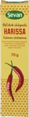 Harissa 70g Sevan Tube Chilli- og Krydderpasta