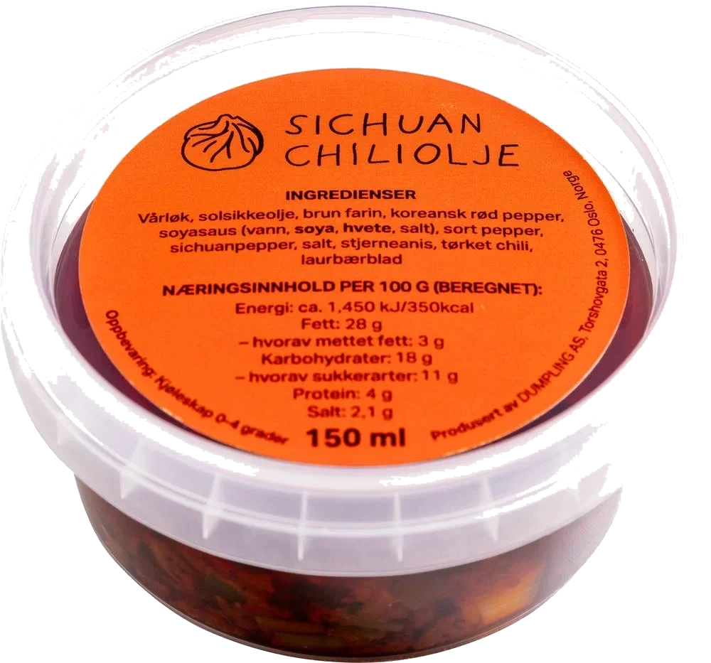 Sichuan-chiliolje