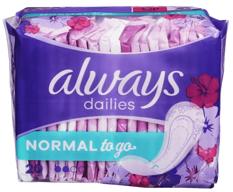 Always Truseinnlegg Singles Normal 20stk