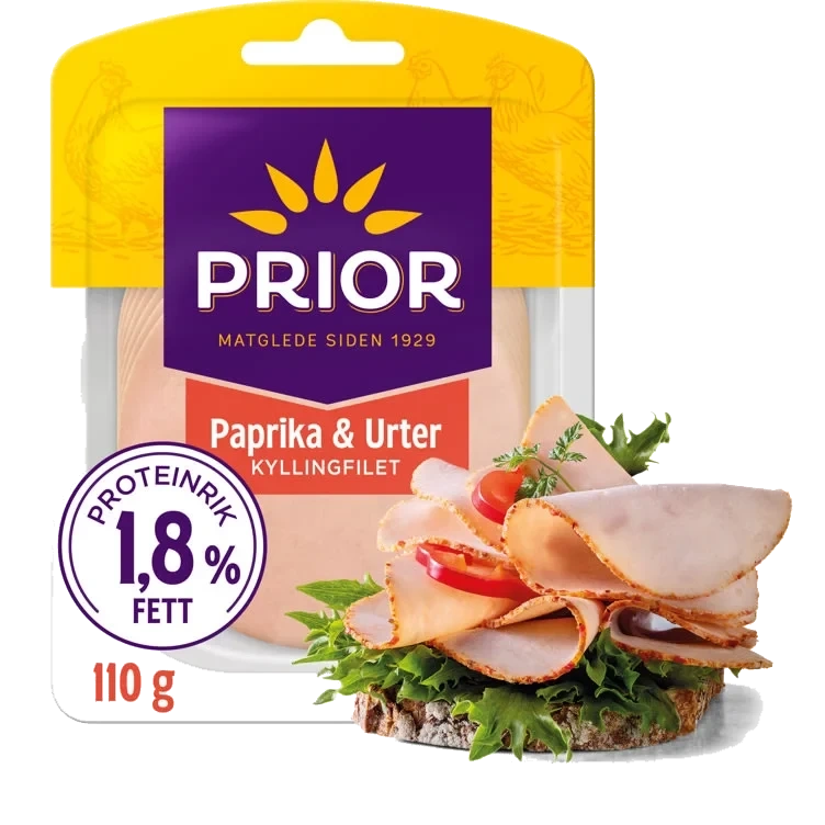 Kyllingfilet Paprika/Urter 110g
