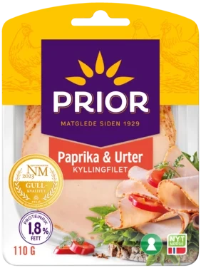 Kyllingfilet Paprika/Urter 110g