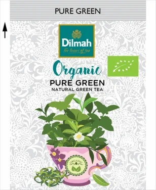 Pure Green Sencha, Økologisk & Etisk, 20 Stk, Dilmah